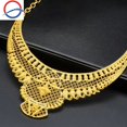thumbnail image 4 of 24K Dubai Gold Plated Jewelry Set For Women, Wedding Jewelry Set, African Jewelry, Arab Jewelry, Gift For Her, Gift For Mom, 4 of 5