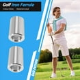 thumbnail image 5 of 10 Pack .355 Golf Tip Metal Ferrules Irons Golf Club Accessories ma1466, 5 of 9