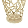 thumbnail image 4 of DecMode 33" Coral Cutout Gold Aluminum Metal Vase, 4 of 8