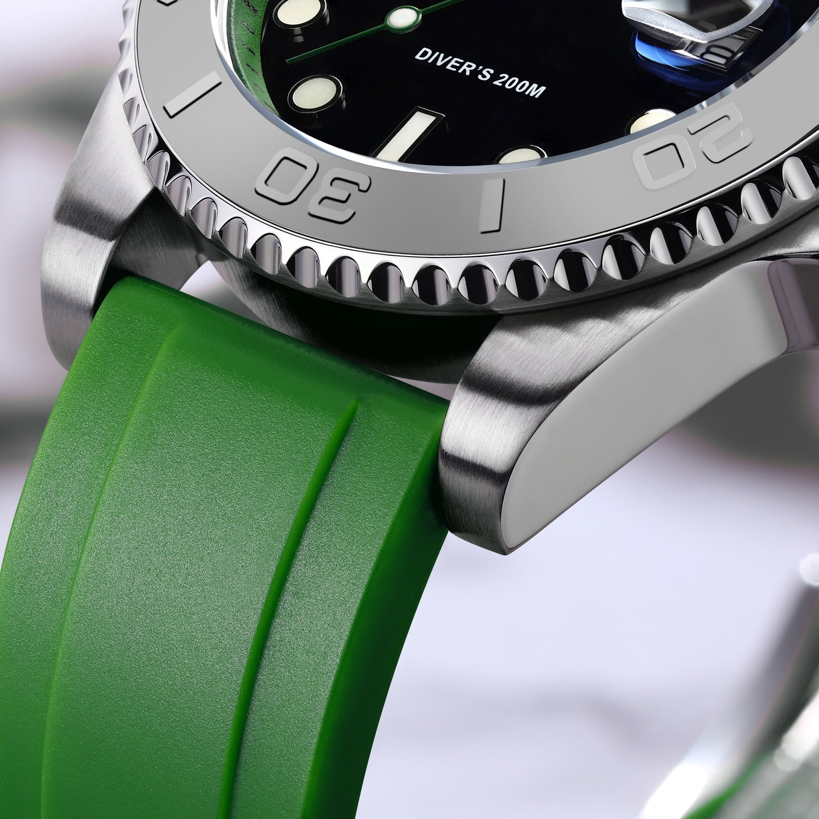 ADDIESDIVE Men's Dive Watch - 200M Water Resistant, Japanese Quartz Movement, Ceramic Bezel & Super Luminous Quartz Watches for Men