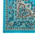 thumbnail image 6 of Rugs.com Amaya Collection Rug – 8 Ft Runner Turquoise Medium Rug Perfect For Hallways, Entryways, 6 of 7