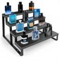thumbnail image 1 of Organizador de perfumes HomePetite Wood de 4 niveles para hombre, 30 cm, 1 of 9