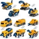 thumbnail image 2 of Robot Building Vehicle for Toddlers, 5-in-1 Toy, 5 Pcs Transforming Robots for Kids, Magnetic Toys, 2 of 5