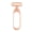 Pink, variant on O-Shaped Non-Slip Manual Razor Portable Hair Removal Shaver for Armpit Legs Women Men