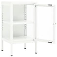 thumbnail image 2 of vidaXL Sideboard 38x35x70 cm Metal and Glass, 2 of 4