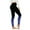 Blue, variant on Htigea Womens Yoga Leggings Fashion Floral Printed Trousers High Waist Tights Compression Workout Running Gym Pants Full Length Bottoms White,S