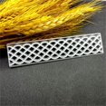 thumbnail image 3 of Troqueles de metal con borde de rejilla a rayas, troqueles de corte de marco de borde de encaje, plantillas cortadas para bricolaje, álbumes de recortes, fotos, troqueles de papel decorativo, 3 of 5