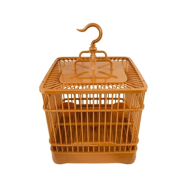 Cage à Oiseaux, Nid d'Oiseau, Maison pour Perroquet avec Perchoir Cage Suspendue