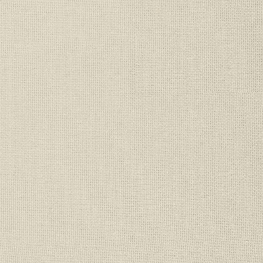 vidaXL Rocking Chair Cream Fabric