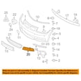 thumbnail image 3 of For 08-13 BMW 128i w/M Package Front Bumper Grille Trim Cover Black Left Side, 3 of 3
