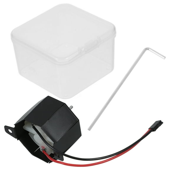 OFFIGAM Black Iron Heat Powered Fan Motor Replacement for Fireplace and Wood Stove Strong Airflow