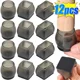 thumbnail image 4 of 12/1x Funda de silicona para patas de mesa y silla, antideslizante, con alfombrilla de fieltro, herramientas antideslizantes para el suelo del hogar, 4 of 5