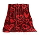 thumbnail image 2 of Las mantas en forma de corazón son un regalo romántico para decorar el hogar, tanto para novias como para esposas. Son ideales para aniversarios, cumpleaños y sofás. Mantas suaves de franela., 2 of 6