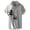 Grey, variant on Mens Shirt Floral Tropical Short Sleeve Button Down Printed Mens Spring Shirt,Grey,XL
