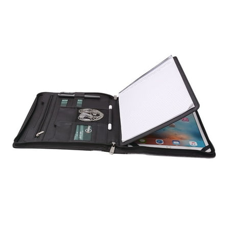 - Wool Felt Organizer Padfolio Case for 12.9 inch iPad Pro, A4 Notepad