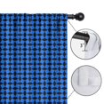 thumbnail image 4 of Blackout Kids Curtains,Blue Black Geometric Pattern Childrens Insulated Curtains Set Of 2,Bedroom Essentials,Toddler Room Decor 52"x63", 4 of 5