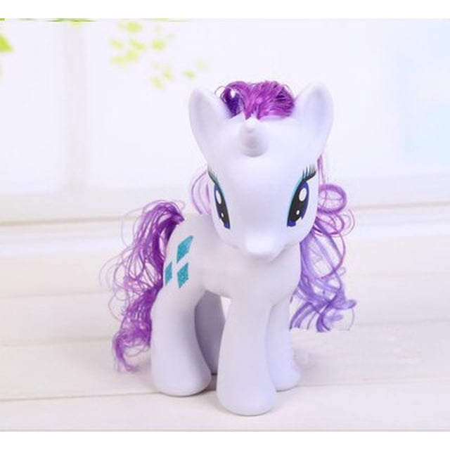 Juguetes de My Little Pony de 22cm para colección de niños, modelos de figuras de acción, figuras de princesas de arco iris dragado de unicornio, regalos zhangmengya LED
