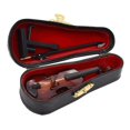 thumbnail image 2 of Casa de de Violín Accs en Miniatura DIY Juguete Artesanía de Modelo Casa de Instrumento Musical con caja Salvador Mini violín de casa de muñecas, 2 of 7