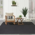 thumbnail image 6 of Nourison Essentials Easy Care Black 8' x 11' Area Rug, (8x11), 6 of 11