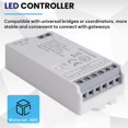 thumbnail image 4 of Zigbee 3.0 WiFi LED Controller 2.4GHz RGBW LED Strip, 4 of 5