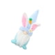 thumbnail image 5 of Decoraciones de Pascua Ounissouiy muñecas de conejito para el hogar diseño de escena 2Conjunto Azul, 5 of 6
