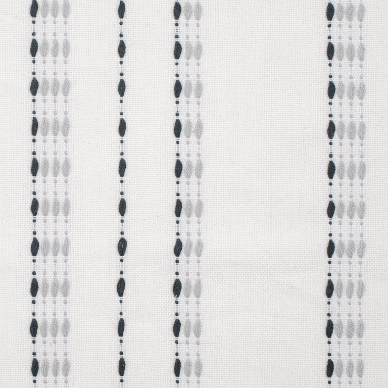 Better Homes & Gardens Luna Pick Stitch Stripe Kitchen Curtain Set photo 4