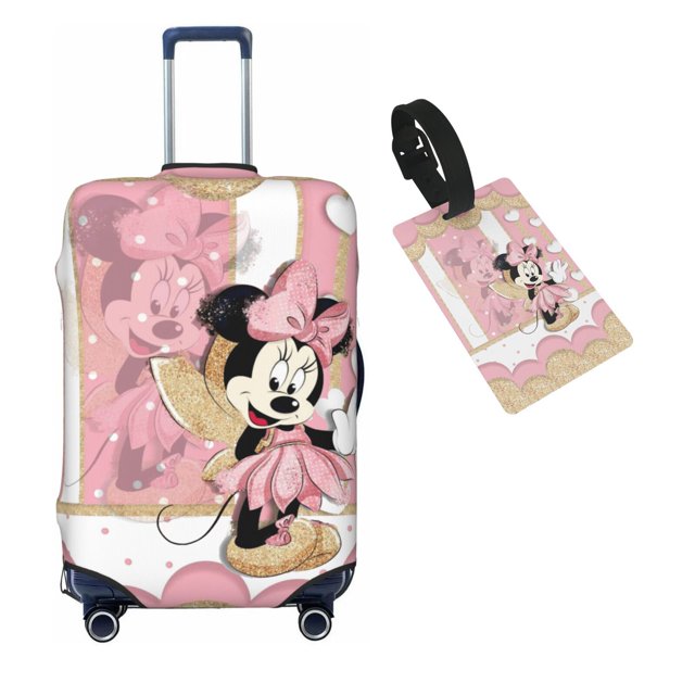 Anime Cartoon Mickey Mouse (4) Travel Suitcase Protector Elastic Washable Protective Baggage Covers With Concealed Zipper For 29-32 Inch Suitcase - XL