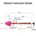 thumbnail image 2 of High-Pressure Toilet Plunger, 2025 High Pressure Toilet Unblock a Shot, Heavy-Duty Clog Remover, Powerful Air Drain Blaster for Clogged Toilets, Sinks, Bathtubs Unclogging Tool (1 Pcs), 2 of 7