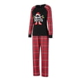 thumbnail image 3 of DuAnyozu Family Christmas Pajamas Set Xmas Pjs Matching Pyjamas Adult Kids Xmas Sleepwear, 3 of 10