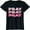 Black, variant on Womens Top Pray Pray Pray | Pray On it Pray Over it Pray Through it Crew neck T-Shirt