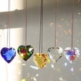 thumbnail image 5 of 45mm Crystal Hanging Prism Craft Component Suncatchers Home Interior Ornament, 5 of 21