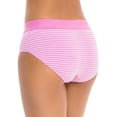 thumbnail image 5 of Kindly Yours Women's Cotton Hipster Panties, 3-Pack, Sizes XS to XXXL, 5 of 6