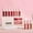 C, variant on QunYou Lip Makeup Lip Color Set Non Fading Cup Fruit Makeup Lip 10 Mini Set Box 3.5mlx10