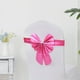 thumbnail image 5 of Decoraciones para lazos de silla de boda – Fundas de plástico sin ataduras, pack de 15, opciones multicolor, acabado brillante, 30x25cm, fácil instalación para decoración de banquetes, 5 of 6