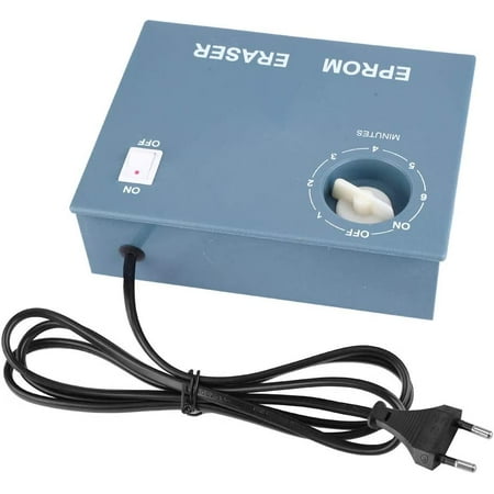 

ZAGHNRENJ Beautiful Appearance Light Weight Ultraviolet Eprom Eraser 43Hz-57Hz Uv Eprom Eraser Erase The Storage Chip For Uv Curing Or Development(European plug) ABQ-186