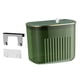 thumbnail image 5 of Cubo de basura colgante con tapa para montaje en pared, práctico cubo de basura que ahorra espacio. Verde S, 5 of 9