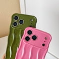 thumbnail image 3 of Funda Caseative para iPhone 17 de silicona suave color vino rojo, 3 of 6