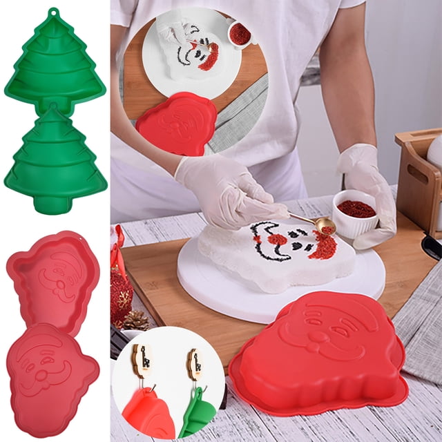 onlyliua Ofertas Del Prime Day de Hoy 2024 Decoración de Pasteles con Fondant para Hacer Mismo En Navidad