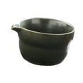 thumbnail image 2 of Cuenco de cerámica para matcha, matcha chawan, ceremonia de matcha, cuenco de porcelana para té de cocina Verde oscuro, 2 of 7