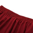 thumbnail image 5 of Mikilon Women Casual High Waiste Skirt Solid Color Button Down Skirt Pleated Long Skirts, 5 of 6