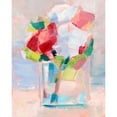 thumbnail image 3 of Harper, Ethan 15x18 Black Modern Framed Museum Art Print Titled - Abstract Flowers in Vase II, 3 of 5