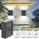 thumbnail image 1 of Luz Solar de pared para exteriores, lámpara LED impermeable, iluminación luminosa hacia arriba y hacia abajo, decoración de valla de jardín y balcón, luz Solar, 1 of 4