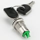 thumbnail image 1 of Mini cerradura electrónica con llave de 12 mm, multiusos, de metal, práctica, con 2 llaves y 2 posiciones para ignición de vehículos todo terreno,, 1 of 8
