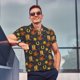 thumbnail image 4 of Fotbe Wild West Golden Horseshoe Camiseta Polo de Golf para Hombre con Estampado – Camisa Deportiva Transpirable con Cuello Abotonado-X-Large, 4 of 6