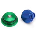 thumbnail image 5 of Tapa de combustible para coche, tapa magnética de aluminio, azul/verde, para camiones Ram1500 2500 3500, 5 of 5