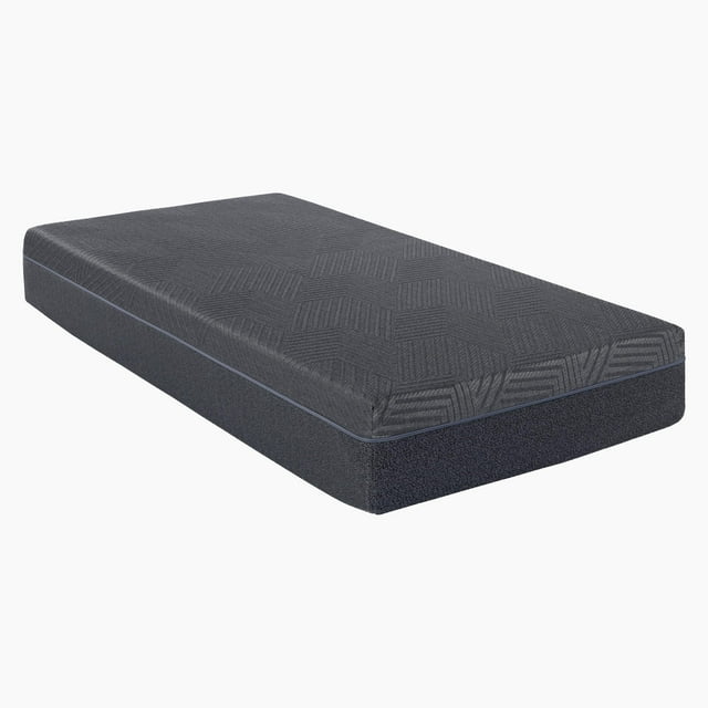 Lexicon Landrum Tissu 11 Pouces Twin Thé Vert Mousse Mémoire Infusée de Gel Mat (Blanc)