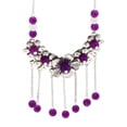 thumbnail image 3 of Cadena para Frente Cabeza Accesorios de Adorno de cabellero para Mujer Elegante Púrpura Hugo joyería de la frente para las mujeres, 3 of 8