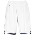 thumbnail image 6 of Holloway Sportswear XS Womens RETRO BASKETBALL SHORTS White/Navy 224377, 6 of 7