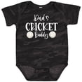 thumbnail image 3 of Inktastic Dad's Cricket Buddy Boys or Girls Baby Bodysuit, 3 of 5