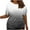 Womens Tops Black, variant on ylioge L-5X Plus Size Womens Tops Short Sleeve Crewneck T Shirts Ladies Trendy Gradient Printed Pleated Pullover Going-Out Streetwear Blouses Top